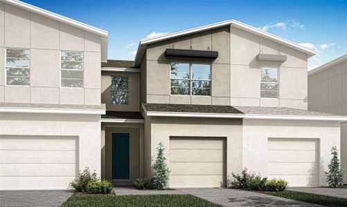 New construction Townhouse house 9083 Ocean Tide Way, Kissimmee, FL 34747 - photo 0