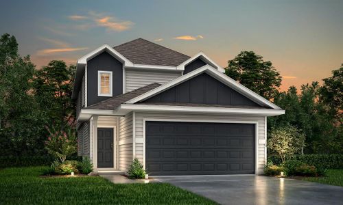 New construction Single-Family house 1461 Mount Bassie Trail, Conroe, TX 77301 The Augusta- photo 1 1