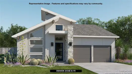 New construction Single-Family house 142 Besito, Boerne, TX 78006 Design 2334E- photo 2 2