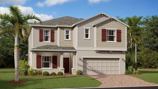 New construction Single-Family house 2736 Pine Sap Lane, Saint Cloud, FL 34771 Miramar- photo 0 0