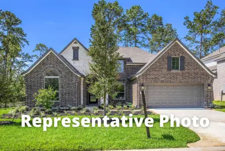 New construction Single-Family house 106 Rockrose Cv, Bastrop, TX 78602 The Lindy- photo 0