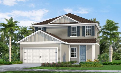 New construction Single-Family house 10145 Spruce River Way, Parrish, FL 34219 Honor- photo 0 0