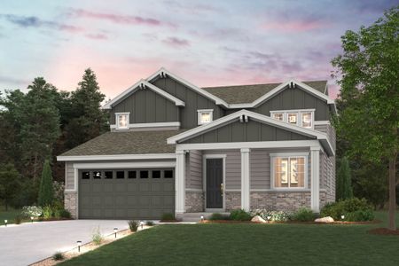 New construction Single-Family house Aspen,  42804 Calusa Pines Road, Elizabeth, CO 80107 - photo