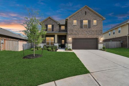 New construction Single-Family house 21406 Iron Oak Lane, Richmond, TX 77406 The Cedar (L412)- photo 1 1