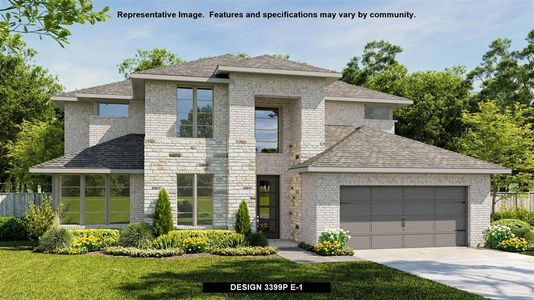 New construction Single-Family house 15494 Ringbill Way, Magnolia, TX 77354 Design 3399P- photo 0