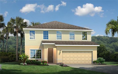 New construction Single-Family house 35593 Crescent Creek Drive, Zephyrhills, FL 33541 Crescent- photo 0