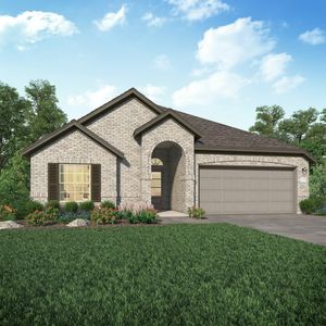 New construction Single-Family house Brenham II, 31403 Dell Valley Lane, Hockley, TX 77447 - photo