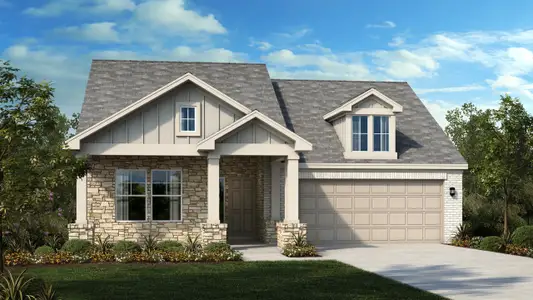 New construction Single-Family house 4315 Bancroft Lane, Round Rock, TX 78665 Enfield- photo 0 0