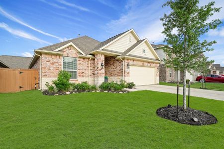 New construction Single-Family house 10809 Mendel Terrace Drive, Iowa Colony, TX 77583 The Wetherby- photo 1 1