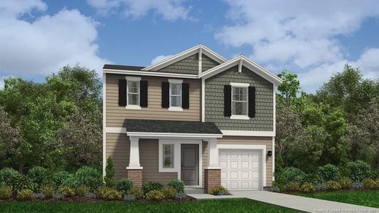 New construction Single-Family house 19 Bennington Way, Lillington, NC 27546 Engage- photo 0