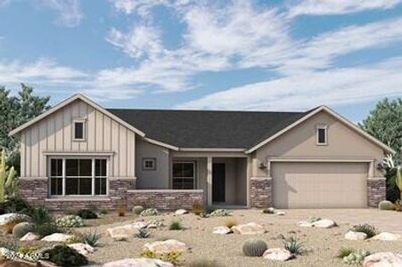 New construction Single-Family house 19015 W Lawrence Road, Waddell, AZ 85355 The Shanagold- photo 0 0