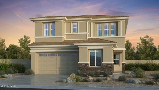 New construction Single-Family house 7646 W Crabapple Drive, Peoria, AZ 85383 Azelia- photo 0