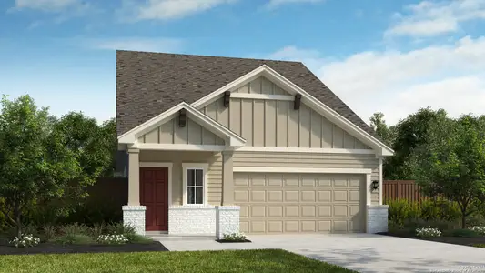 New construction Single-Family house 15015 Wychwood Place, San Antonio, TX 78233 Montrose- photo 0