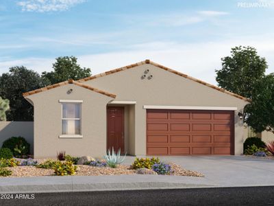 New construction Single-Family house 17423 W Sanna Street, Waddell, AZ 85355 Leslie- photo 0