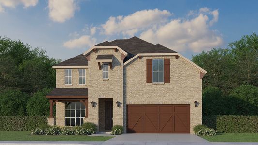 New construction Single-Family house Plan 1542, Autumn Sage Drive, Celina, TX 75009 - photo