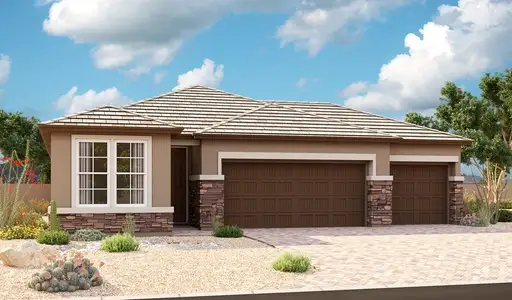 New construction Single-Family house 17768 W. Blue Sky Drive, Surprise, AZ 85387 Emerald- photo 0