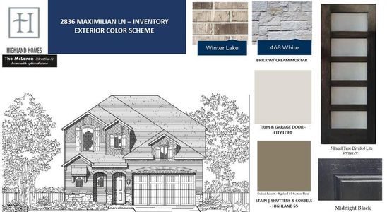 New construction Single-Family house 2836 Maximilian Ln, New Braunfels, TX 78130 McLaren Plan- photo 34 34