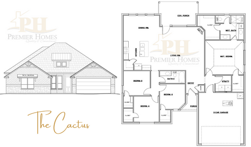 New construction Single-Family house Cactus, 5819 Murphy Court, Granbury, TX 76048 - photo
