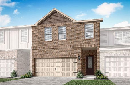 New construction Townhouse house 485 Mb'S Way, Pilot Point, TX 76258 - photo 0 0