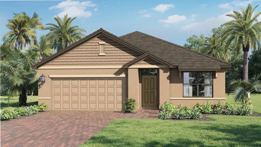 New construction Single-Family house 439 Seafoam Cir, Fort Pierce, FL 34945 Aria- photo 0