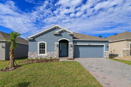 New construction Single-Family house 413 Silver Palm Drive, Haines City, FL 33844 - photo 0