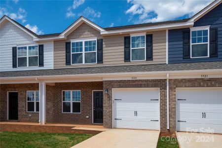 New construction Townhouse house 5319 Cherrie Kate Court, Stanley, NC 28164 Magnolia- photo 1 1