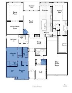 New construction Single-Family house 441 Westmont, Cibolo, TX 78108 274 Plan- photo 1 1
