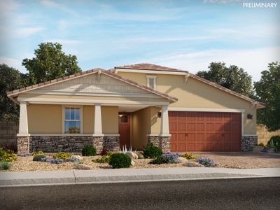 New construction Single-Family house 4562 N 177Th Drive, Goodyear, AZ 85395 Bailey- photo 2 2