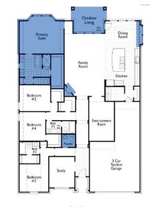 New construction Single-Family house 12422 Spielberg, San Antonio, TX 78254 Canterbury Plan- photo 1 1