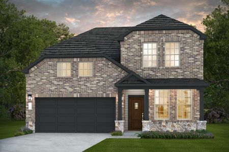 New construction Single-Family house 26876 Ausmas Lane, Magnolia Beach, TX 77355 Idalou- photo 0