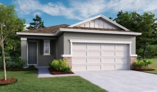 New construction Single-Family house 931 Blue Creek Drive, Haines City, FL 33844 Beech- photo 0 0