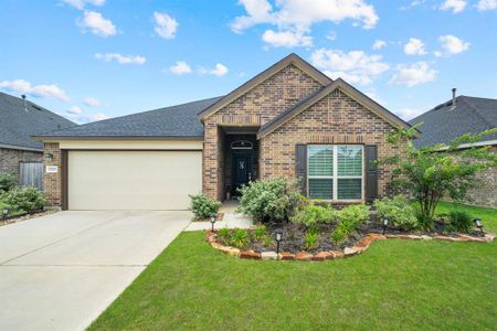 New construction Single-Family house 17007 Strathwood Oaks Trail, Hockley, TX 77447 - photo 0