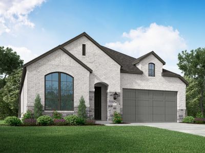 New construction Single-Family house Ferryhill Plan, 7306 Prairie Lakeshore Lane, Katy, TX 77493 - photo