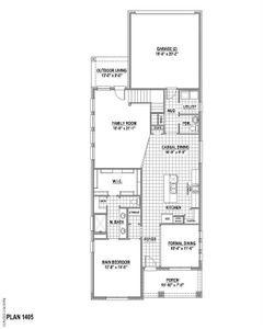 New construction Single-Family house 8620 Haverhill, The Colony, TX 75056 Plan 1405- photo
