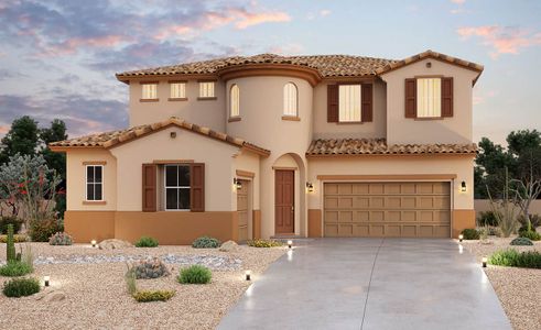 New construction Single-Family house 16335 W. Madison Street, Goodyear, AZ 85338 Hacienda Series - Indigo- photo 0