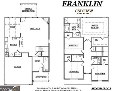 New construction Single-Family house 2463 Walker Drive, Hampton, GA 30228 Franklin- photo 1 1