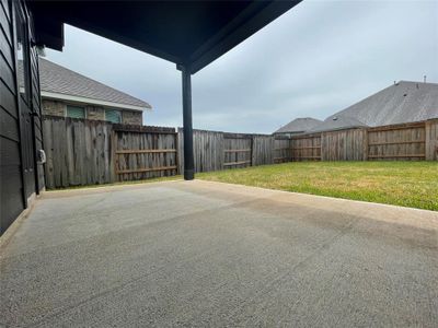 Good Size Covered Patio