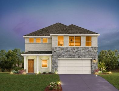 New construction Single-Family house 152 Rita Blanca Bnd, Cedar Creek, TX 78602 Knox- photo 0