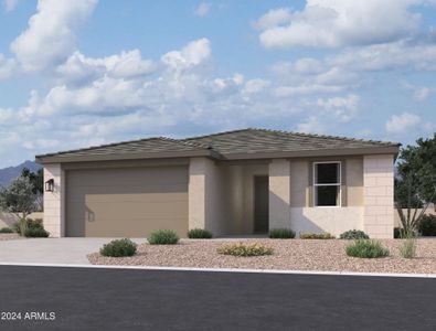 New construction Single-Family house 25372 N 76Th Drive, Peoria, AZ 85383 Marigold Homeplan- photo 0