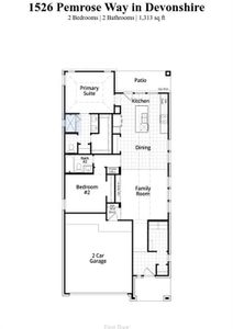 New construction Single-Family house 1526 Pemrose Way, Forney, TX 75126 Degas Plan- photo 1 1
