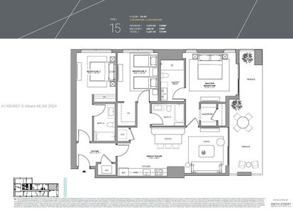 New construction Condo/Apt house 601 Ne 1 Ave, Unit 4015, Miami, FL 33132 - photo 0