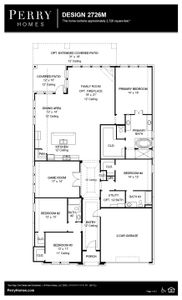 New construction Single-Family house 1529 Rodeo Ridge Drive, Georgetown, TX 78628 Design 2726M- photo 1 1