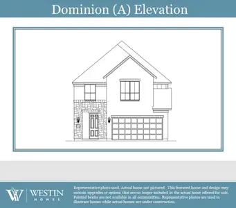 New construction Single-Family house 25914 Hawking Vista Road, Richmond, TX 77406 The Dominion- photo 0