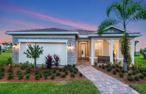 New construction Single-Family house 13981 Sw Gingerline Dr, Port Saint Lucie, FL 34987 Mystique- photo 0