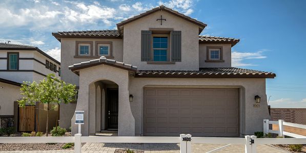 New construction Single-Family house 1001 W. Macaw Court, Queen Creek, AZ 85140 Desert Rose- photo