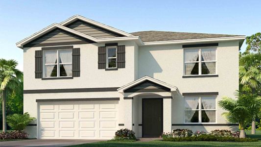 New construction Single-Family house 37108 Sunrise Tellin Dr., Zephyrhills, FL 33541 Hayden- photo 0