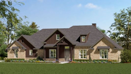 New construction Single-Family house Concept 2915, 100 Waterview Drive, Gunter, TX 75058 - photo