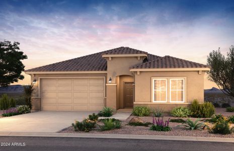 New construction Single-Family house 17786 W Encinas Lane, Goodyear, AZ 85338 Cantania- photo 0