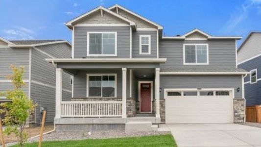 New construction Single-Family house 373 Bluebird Rd., Johnstown, CO 80534 BRIDGEPORT- photo 0