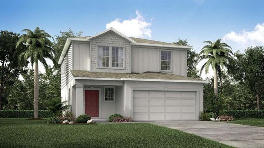 New construction Single-Family house 512 Peace Drive, Poinciana, FL 34759 The Glendale- photo 0